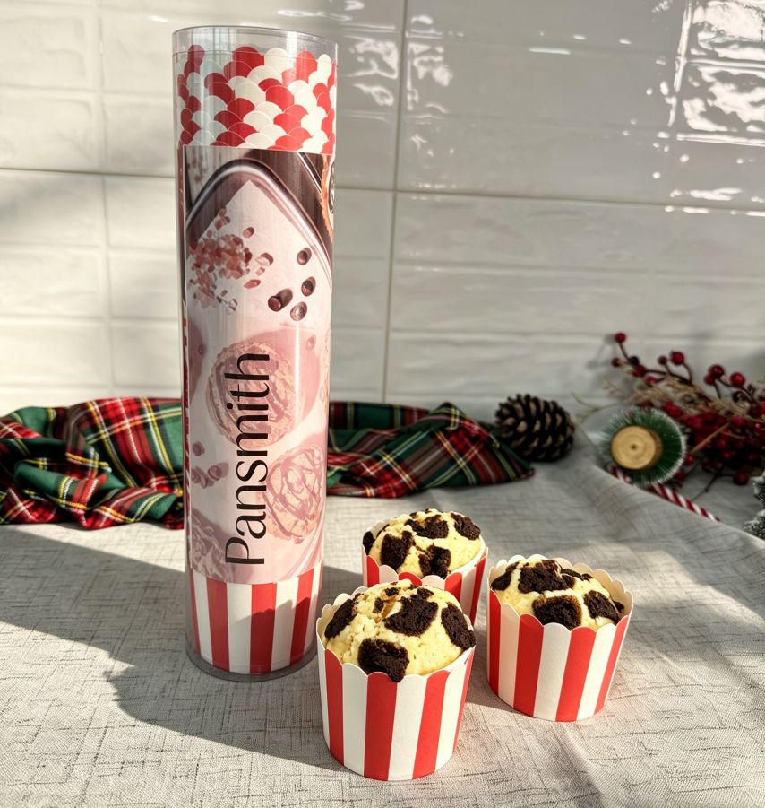 50pcs Full Size 6oz Paper Baking Cups Red Cupcake Liners Paper Snack Cups for Popcorn Cupcake Muffin Case Cupcake Bath Bomb, for Movie Party Decorations Set of 50 (Red Stripe)