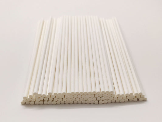 Webake 6 inch White Cakepop Stick (100pcs)