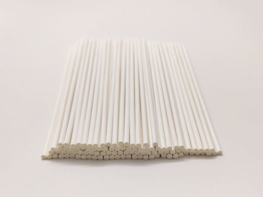 Webake 100pcs White 6 Inch Cakesicle Sticks