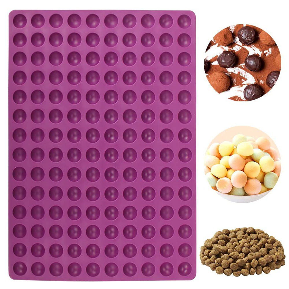 468-Cavity Mini Round Silicone Mold/Chocolate Drops Mold/Dog
