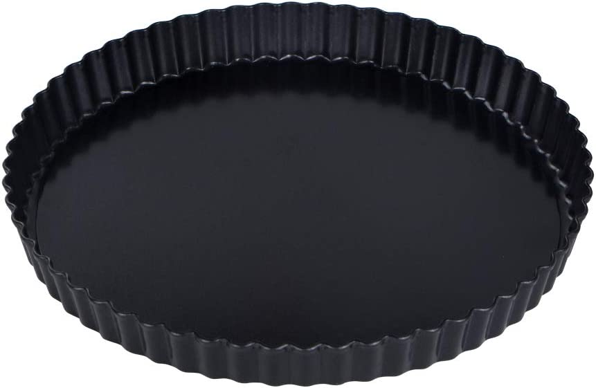 Webake Steel Round Removable Loose Bottom 9 Inch Tart Pan