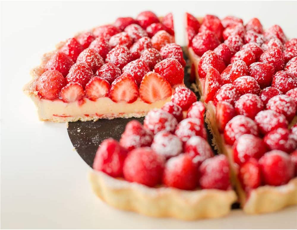 Webake Steel Round Removable Loose Bottom 9 Inch Tart Pan