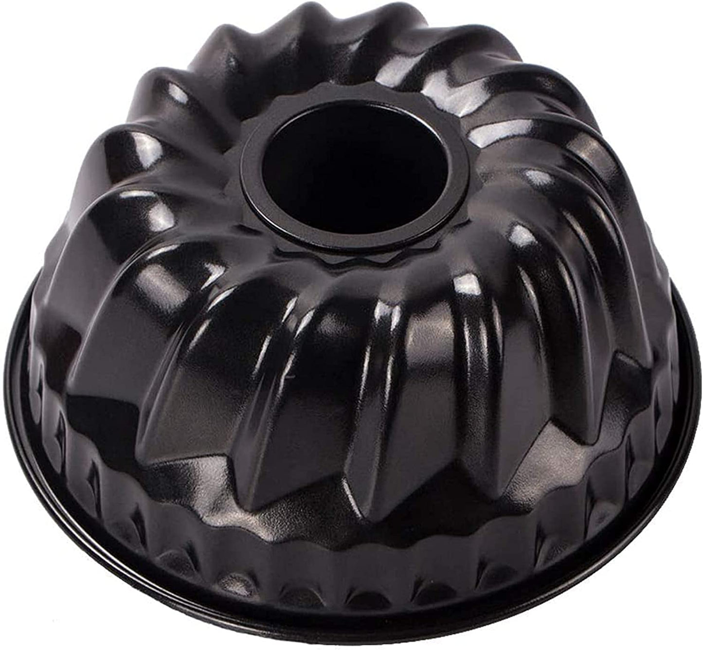 Webake 7 inch carbon steel non-stick fluted tube pan Kugelhopf cake mold for 6QT 8QT insta pot