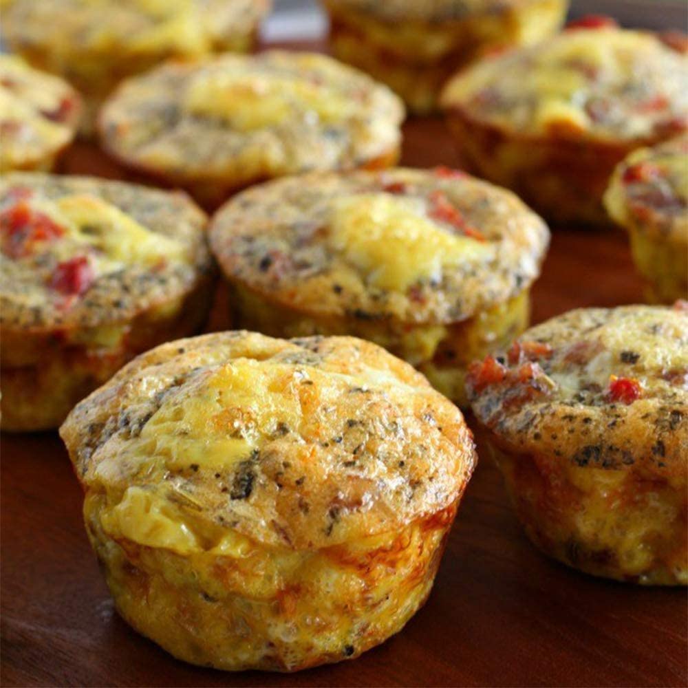 Webake 12 Cup Silicone Nonstick Muffin Tray Pan (2 Pack)