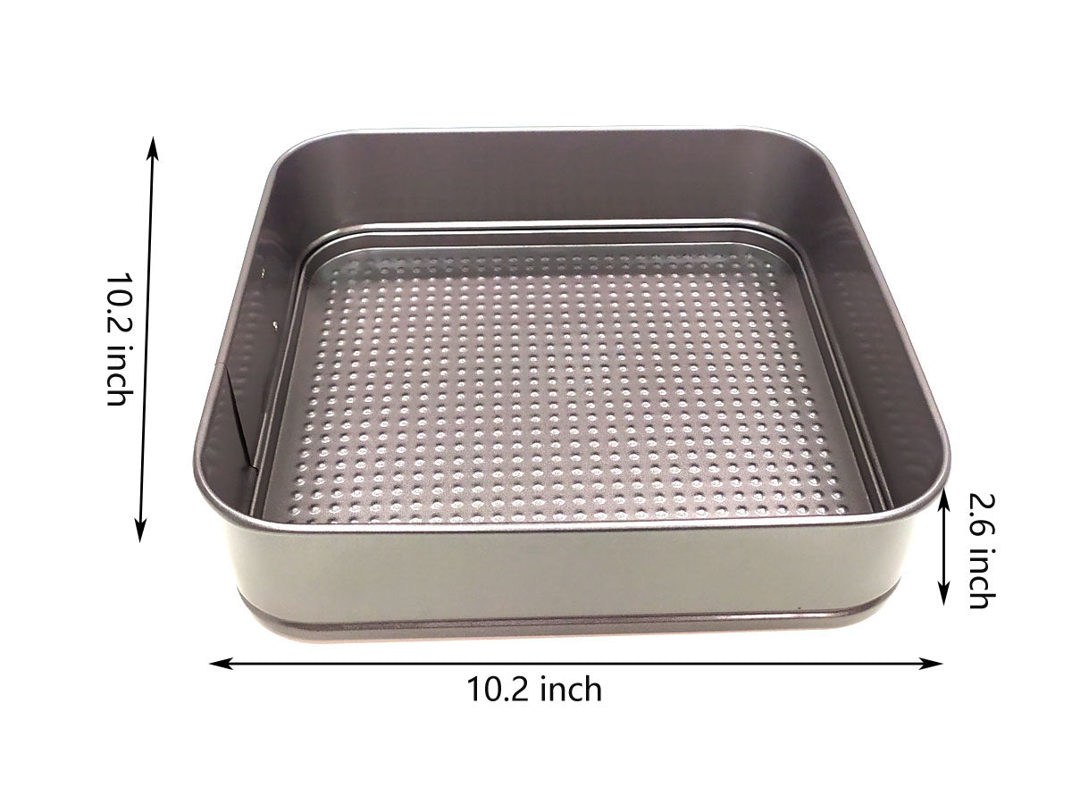 Webake 8.5/9.5/10 Inch Non-Stick Springform Pan Set with Removable Bottom