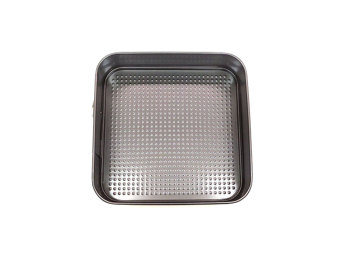 Webake Square 10 Inch Springform Pan with Removable Bottom