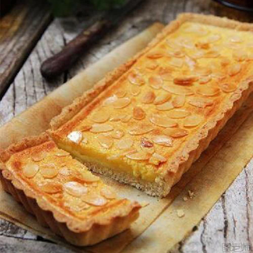 Webake 14 inch rectangular quiche pan nonstick removable bottom tart pan