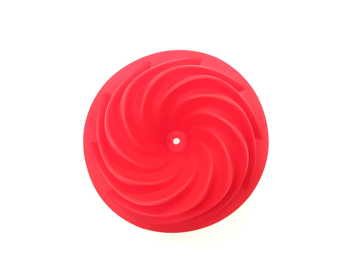Wbake 4.2 Inch Non Stick Silicone Mini Bundt Cake Pan