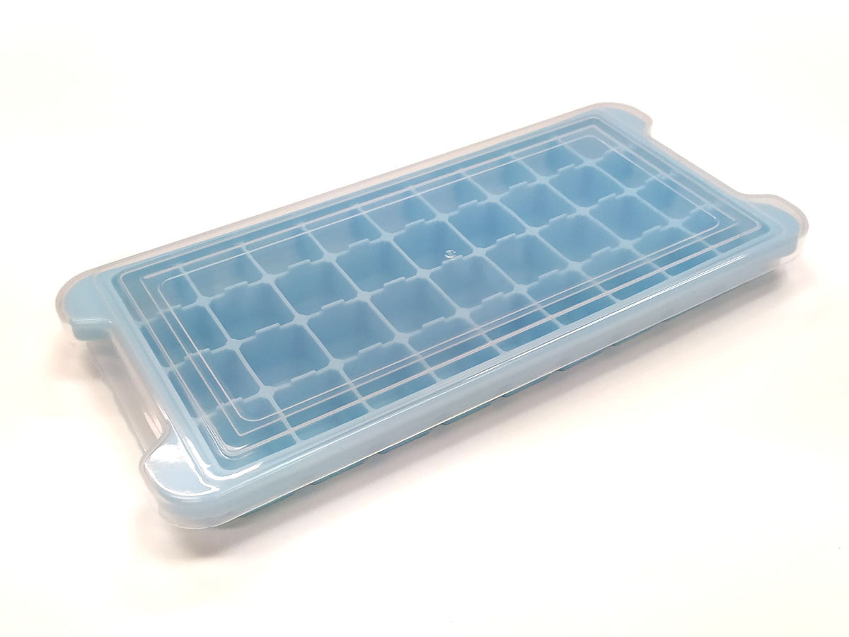 Webake 10.4 Inch Square Non Stick Silicone 36 Cavities Ice Cube Tray