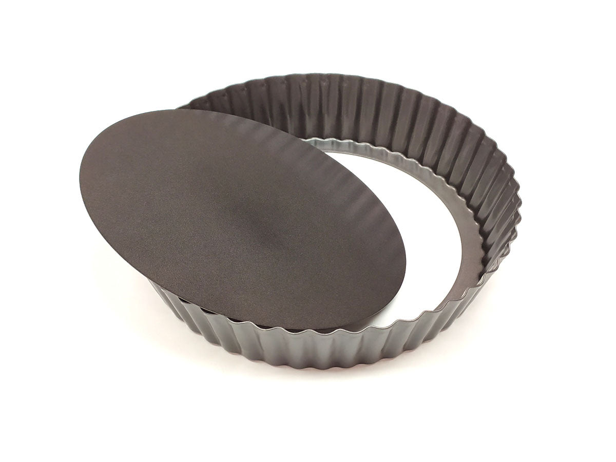 Webake 10 Inch Circle Deep Dish Fruit Tart Pan
