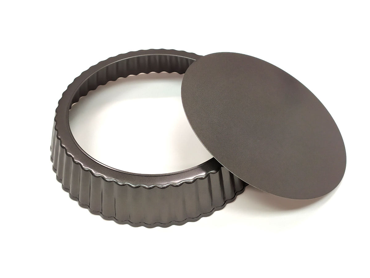 Webake 10 Inch Circle Deep Dish Fruit Tart Pan