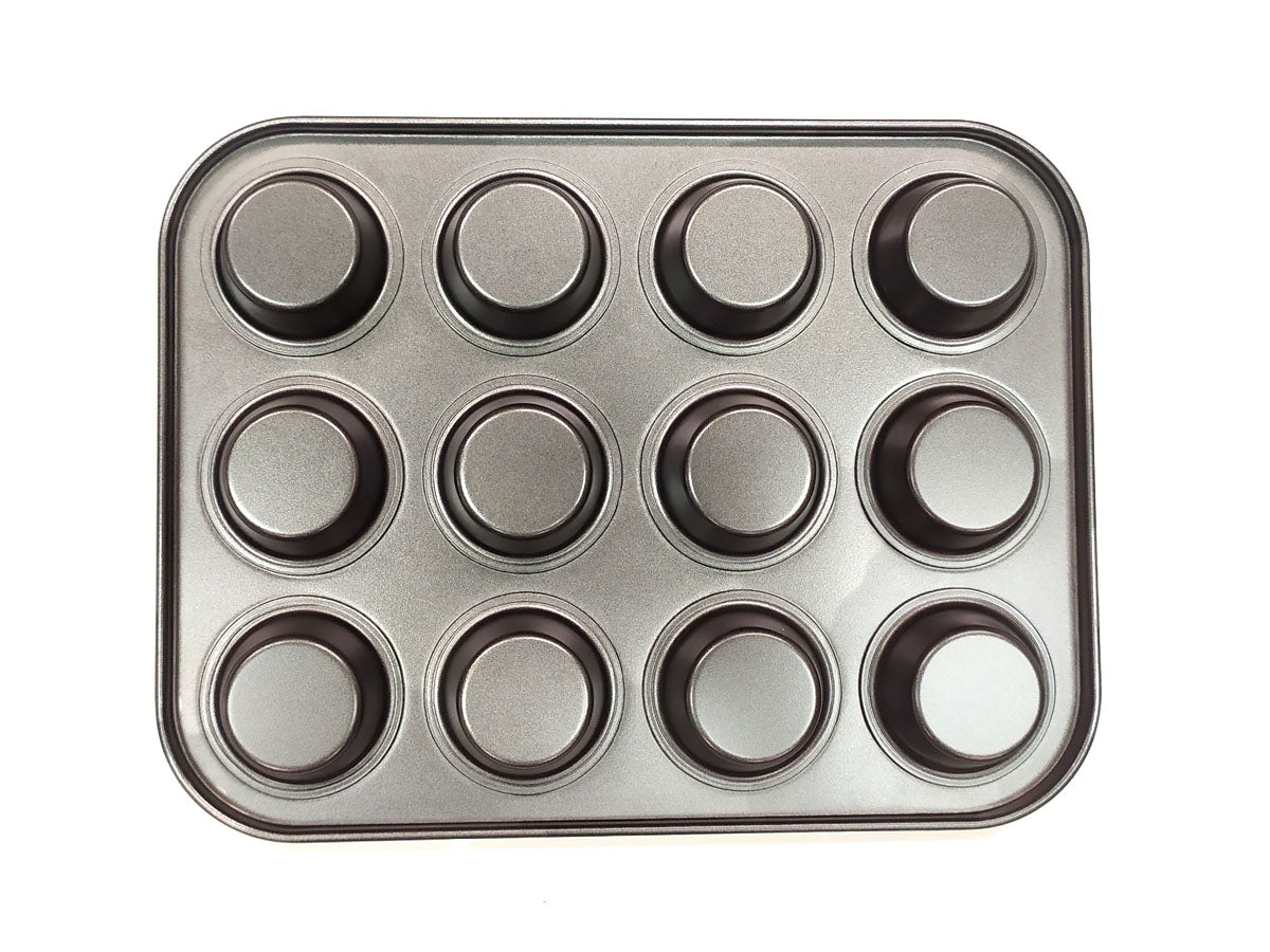 Webake 12 Cavity Non-Stick Steel Mini Muffin Pan