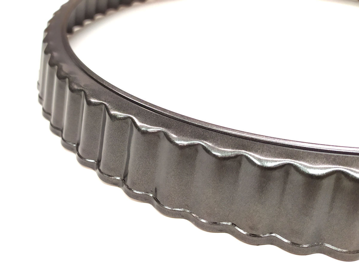 Webake 12 inch Tart Pan with Removable Bottom