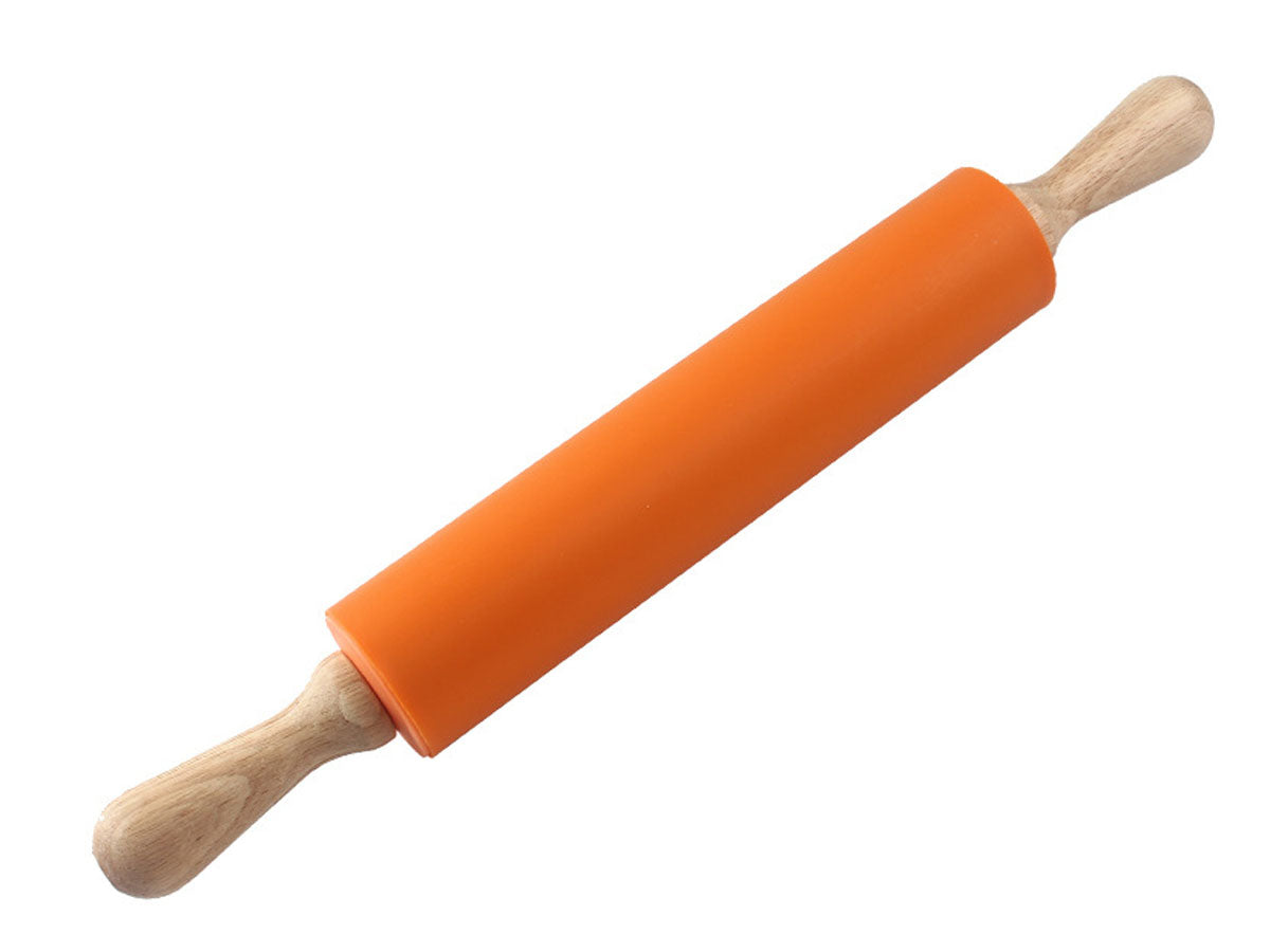 Webake 17 Inch Wooden Handle Non Stick Surface The Rolling Pin