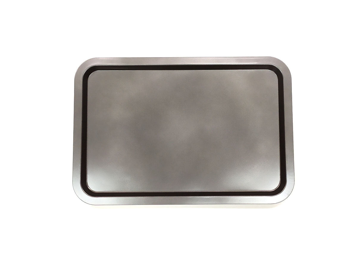 Webake 17x11.5 Inch Steel Pizza Plate for Oven