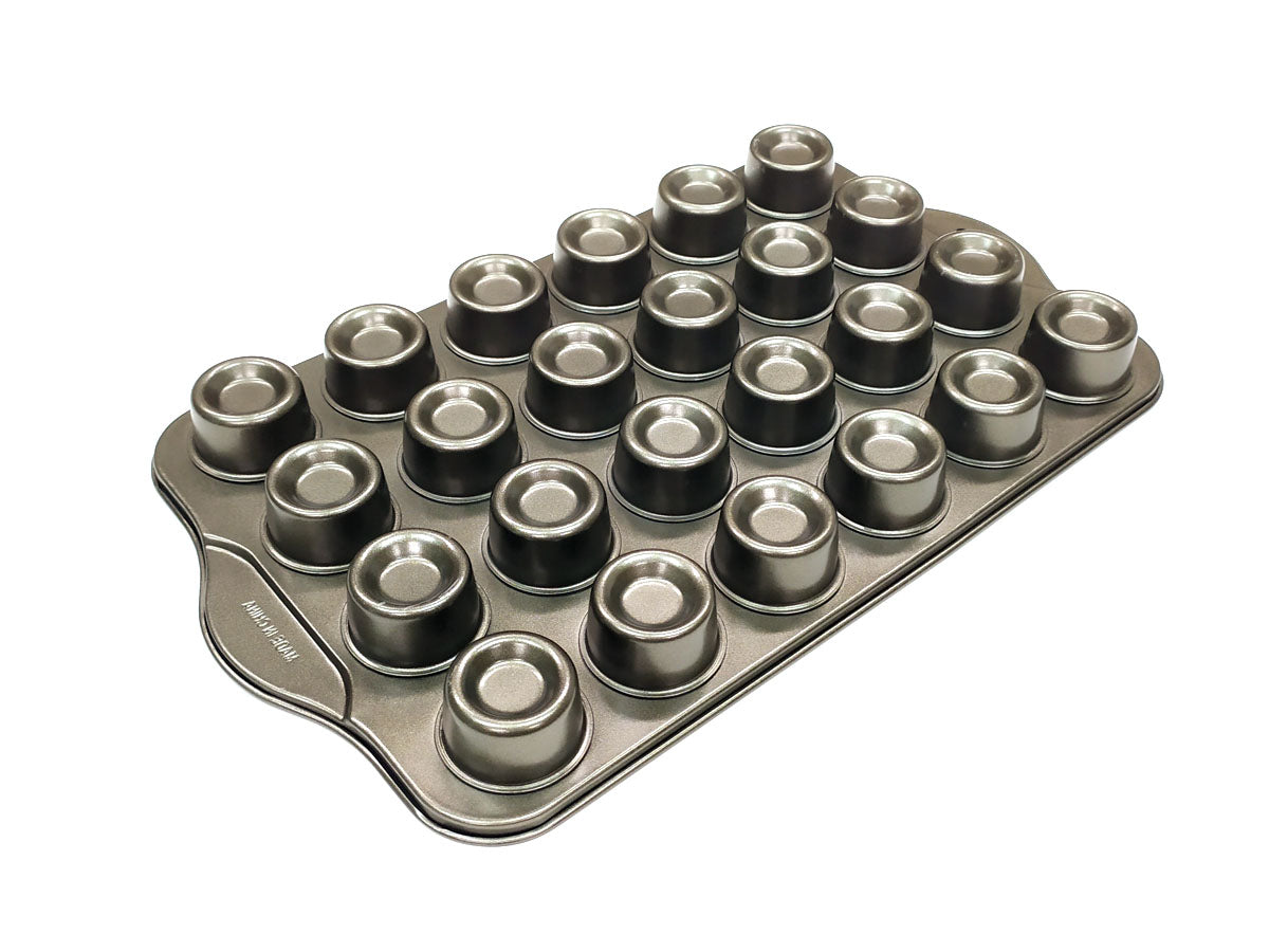 Webake 24 Cavity Steel Premium Non Stick Muffin Plate