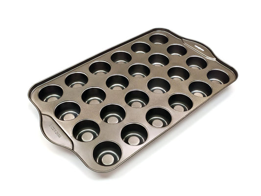 Webake 24 Cavity Steel Premium Non Stick Muffin Plate
