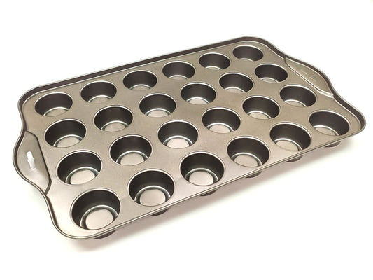 Webake 24 Cavity Steel Premium Non Stick Muffin Tray