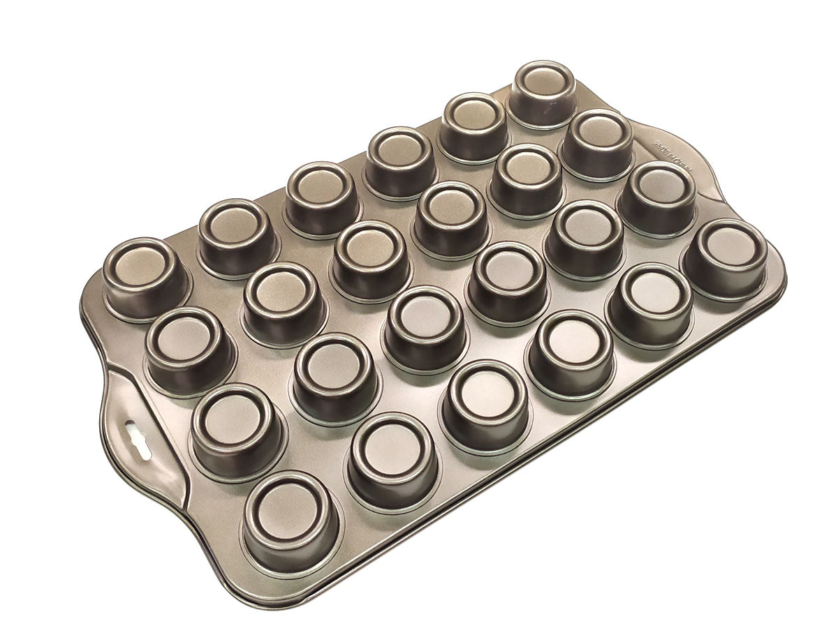 Webake 24 Cavity Steel Premium Non Stick Muffin Tray