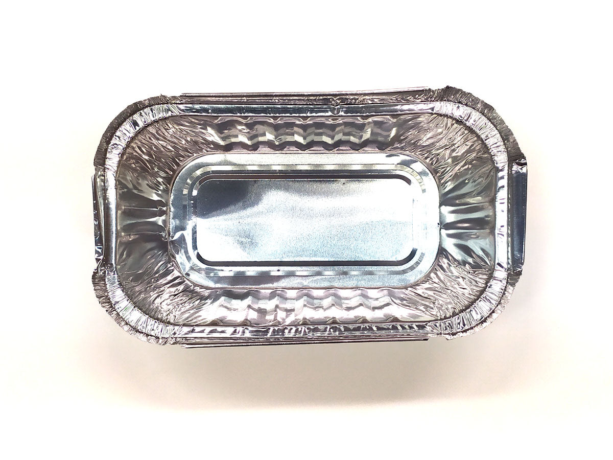 Webake 6 Inch Disposable Oblong Cake Aluminum Foil Pan (25pcs)
