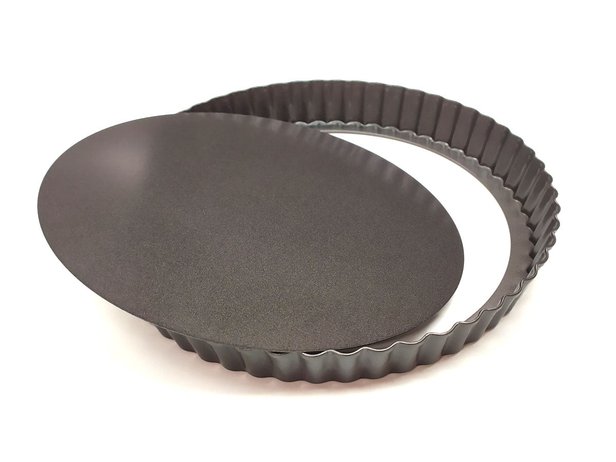 Webake 8.5 Inch Non-Stick Removable Bottom Round Tart Pan