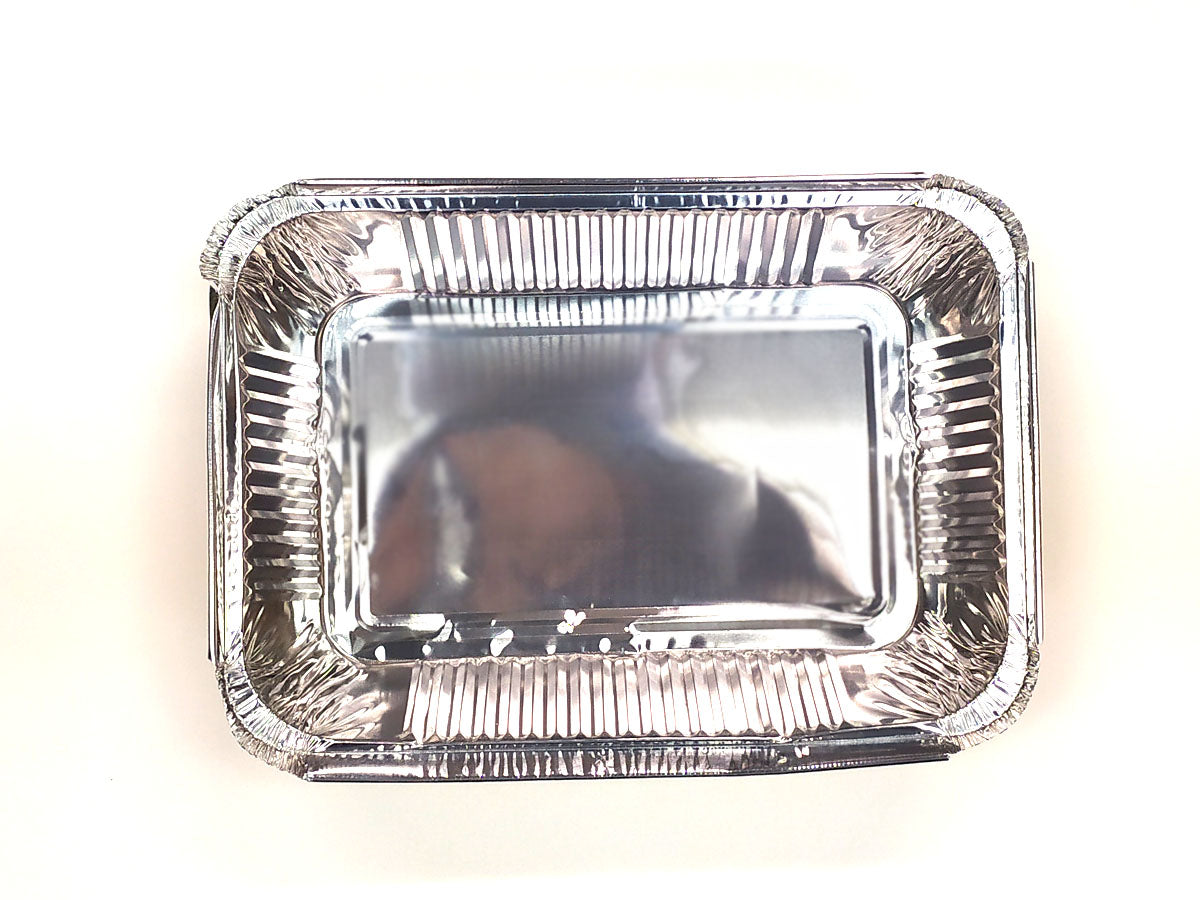 Webake 8.6" x 6.4" Aluminium Foil Disposable Aluminum Pans (25pcs)
