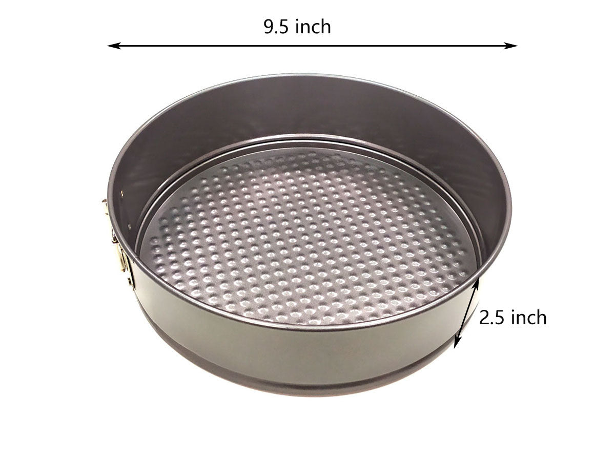 Webake 8.5/9.5/10 Inch Non-Stick Springform Pan Set with Removable Bottom
