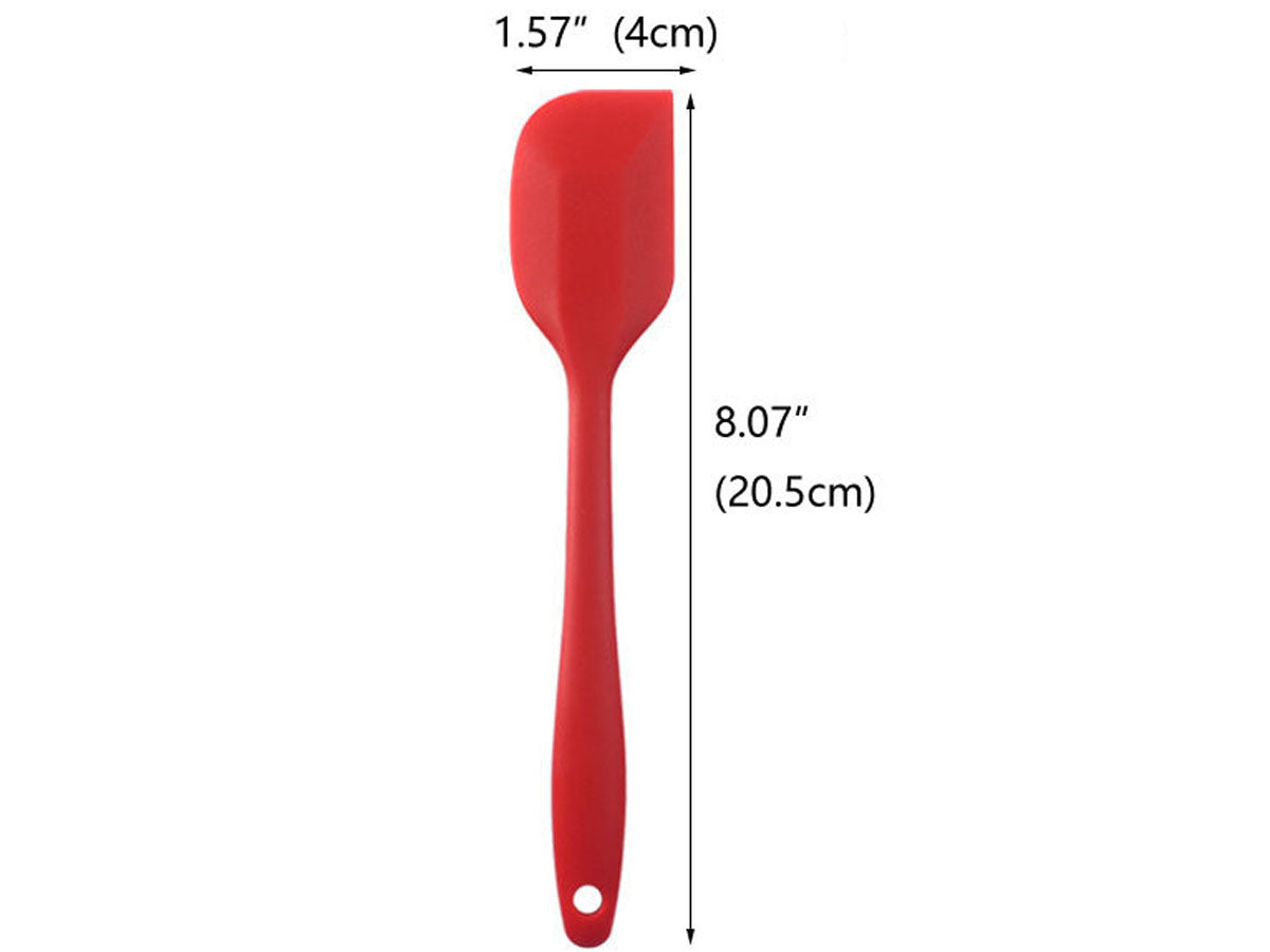 Webake Heat Resistant Rubber Non Stick Silicone Scraper (8.07"x1.57")