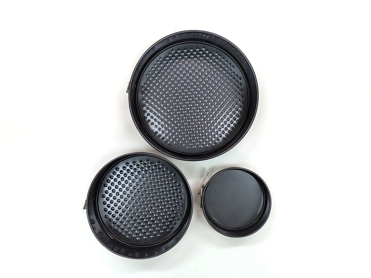 Webake 5/7/9 Inch Non-Stick Round Springform Pan Set with Removable Bottom