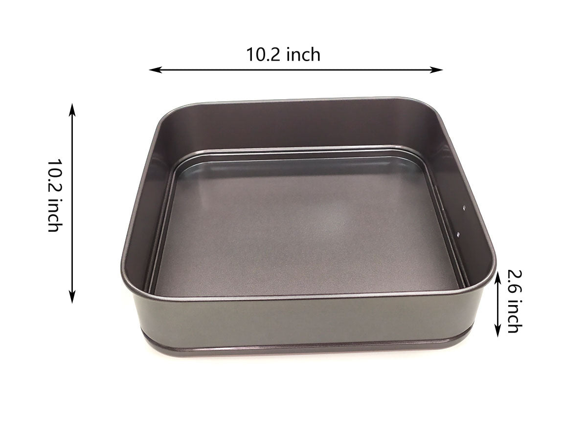 Webake 9.5/10/11 Inch Non-Stick Springform Pan with Removable Bottom