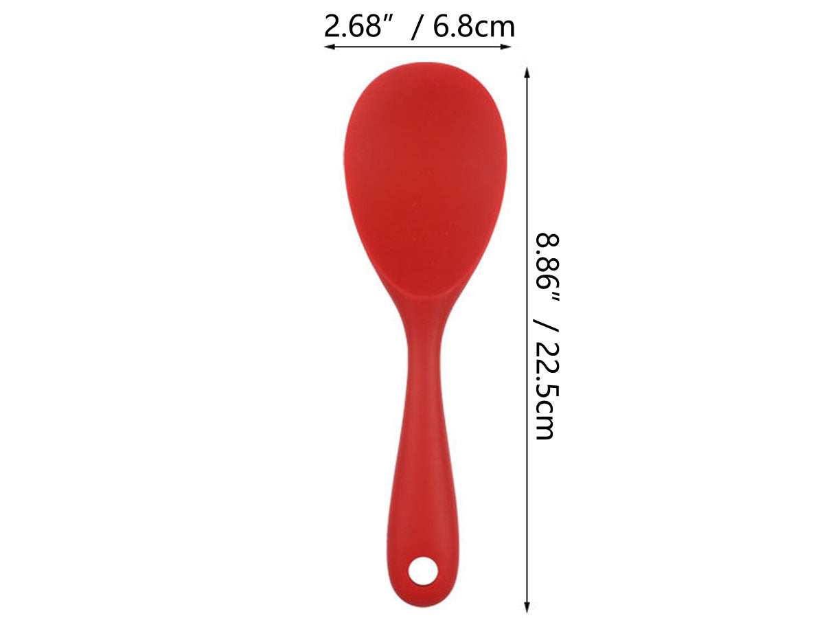 Webake Non Stick Silicone Rice Spoons for Dinner
