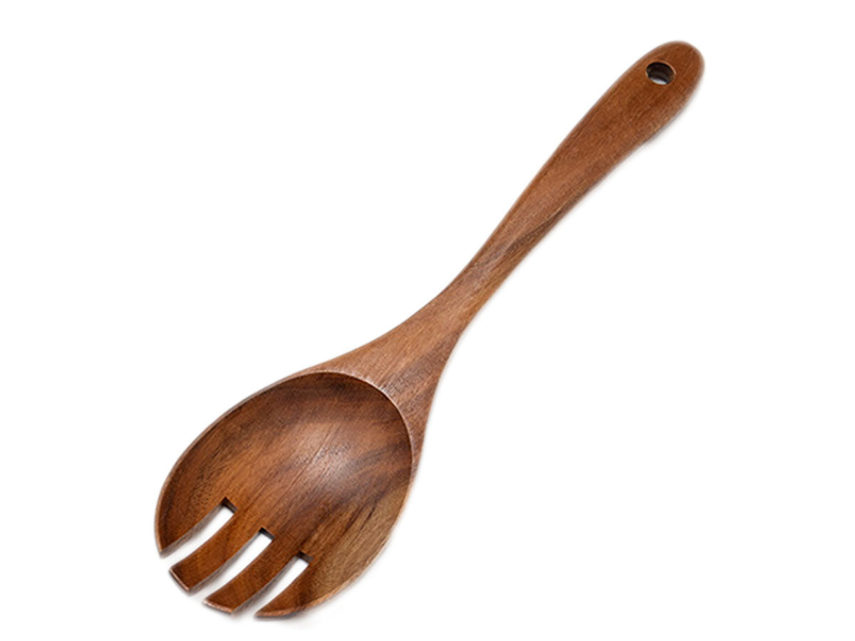 Webake Non Stick Wooden Kitchen Salad Fork