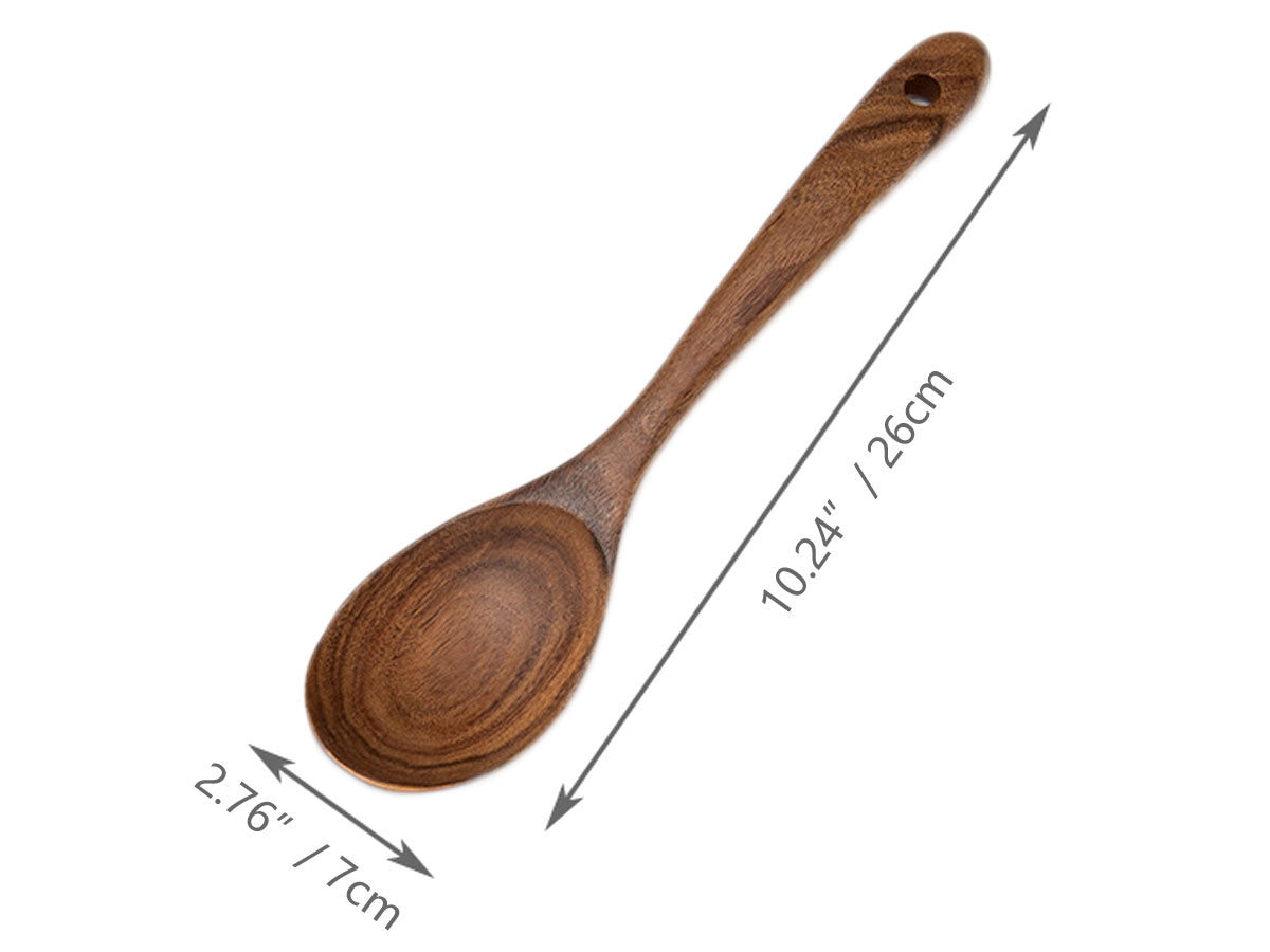 Webake Non Stick Wooden Spoons for Cooking