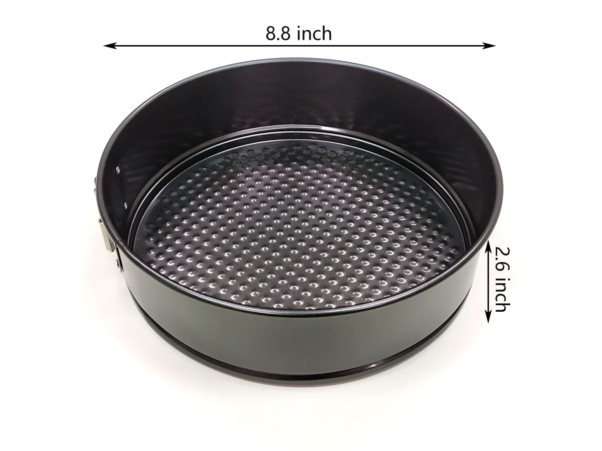 Webake 5/7/9 Inch Non-Stick Round Springform Pan Set with Removable Bottom