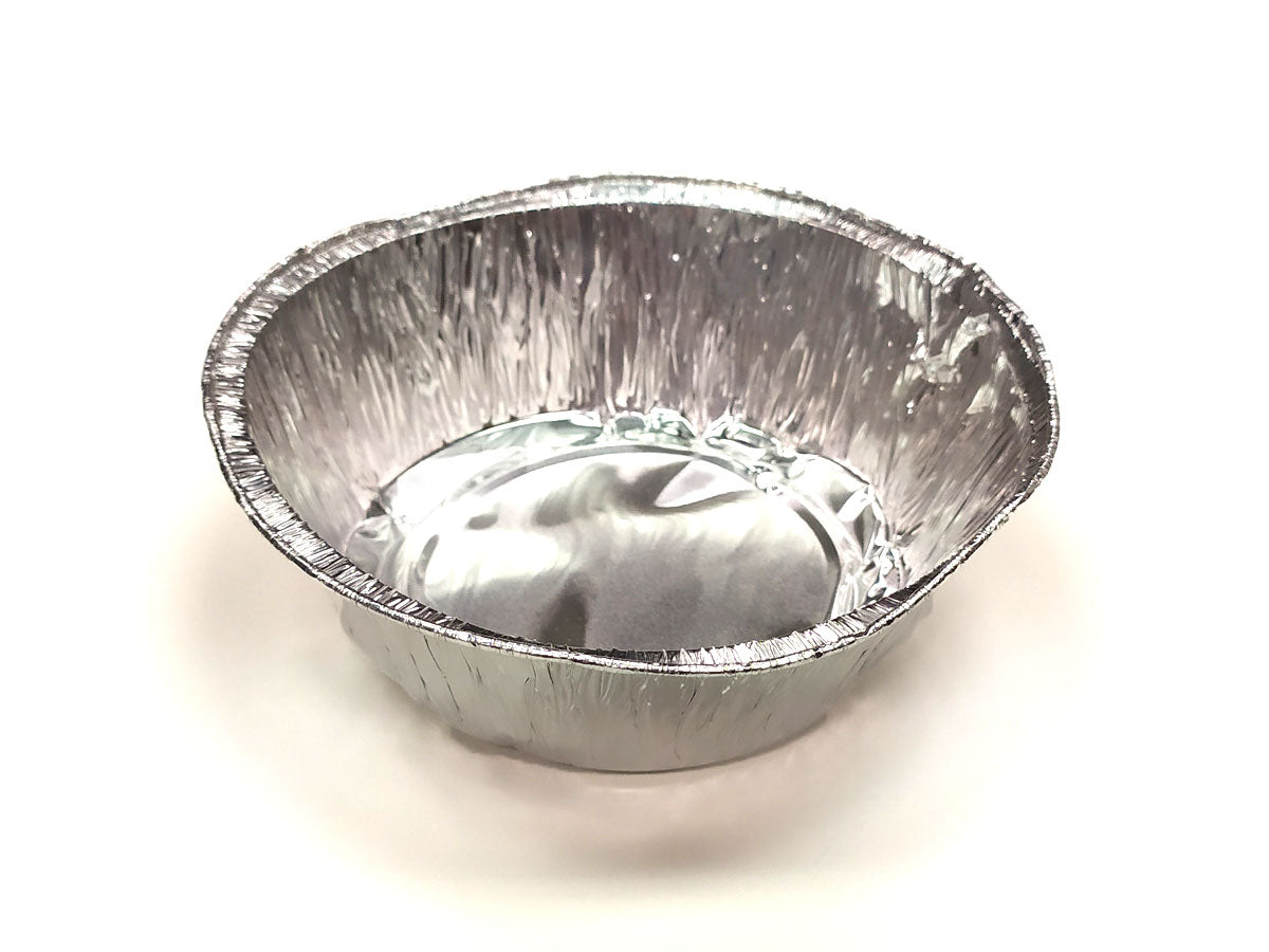 Webake Round Disposable Foil Pans with Lids (25pcs)