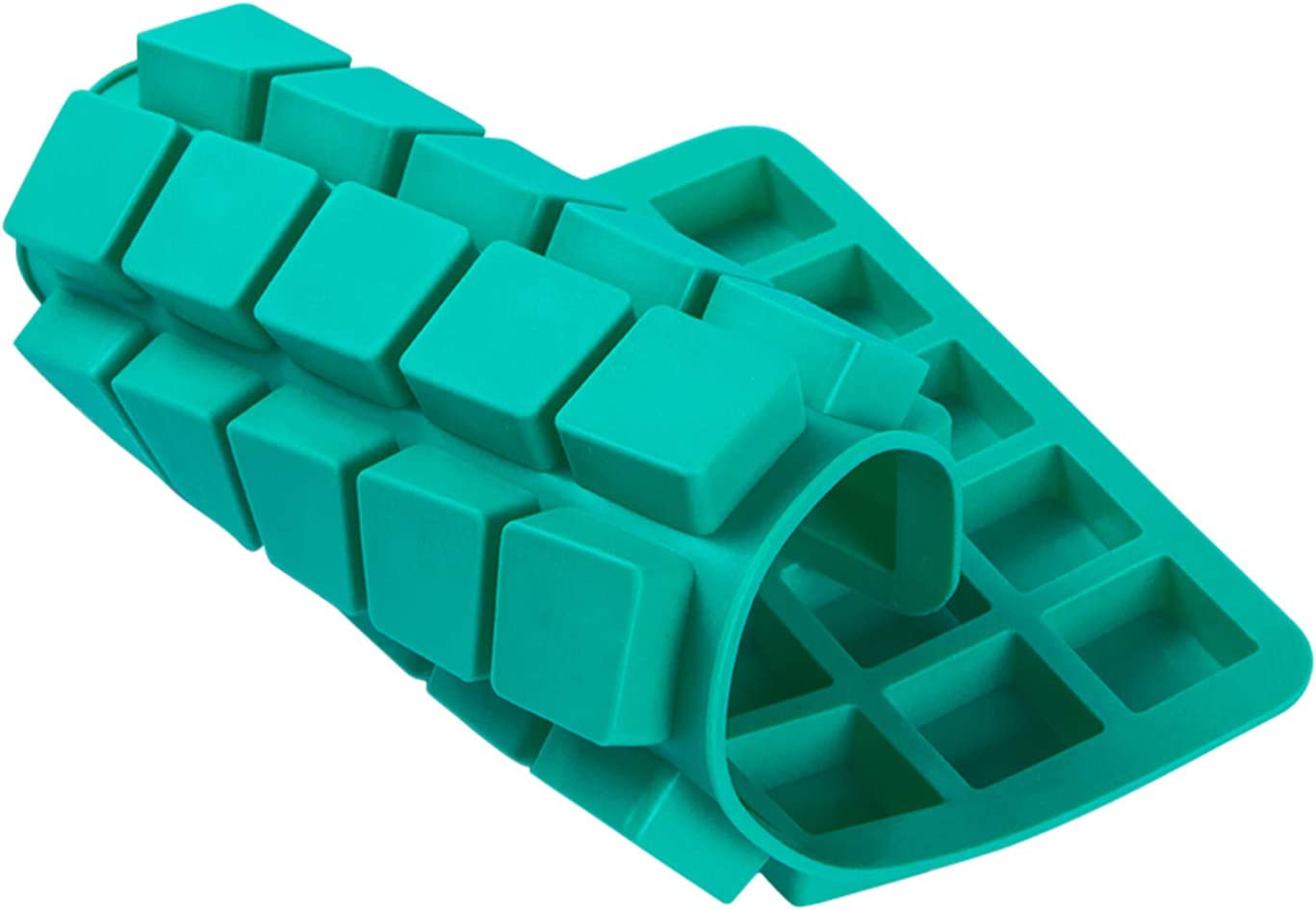 Webake Silicone 40-Cavity Caramel Peanut Butter Fudge Square Chocolate Mould