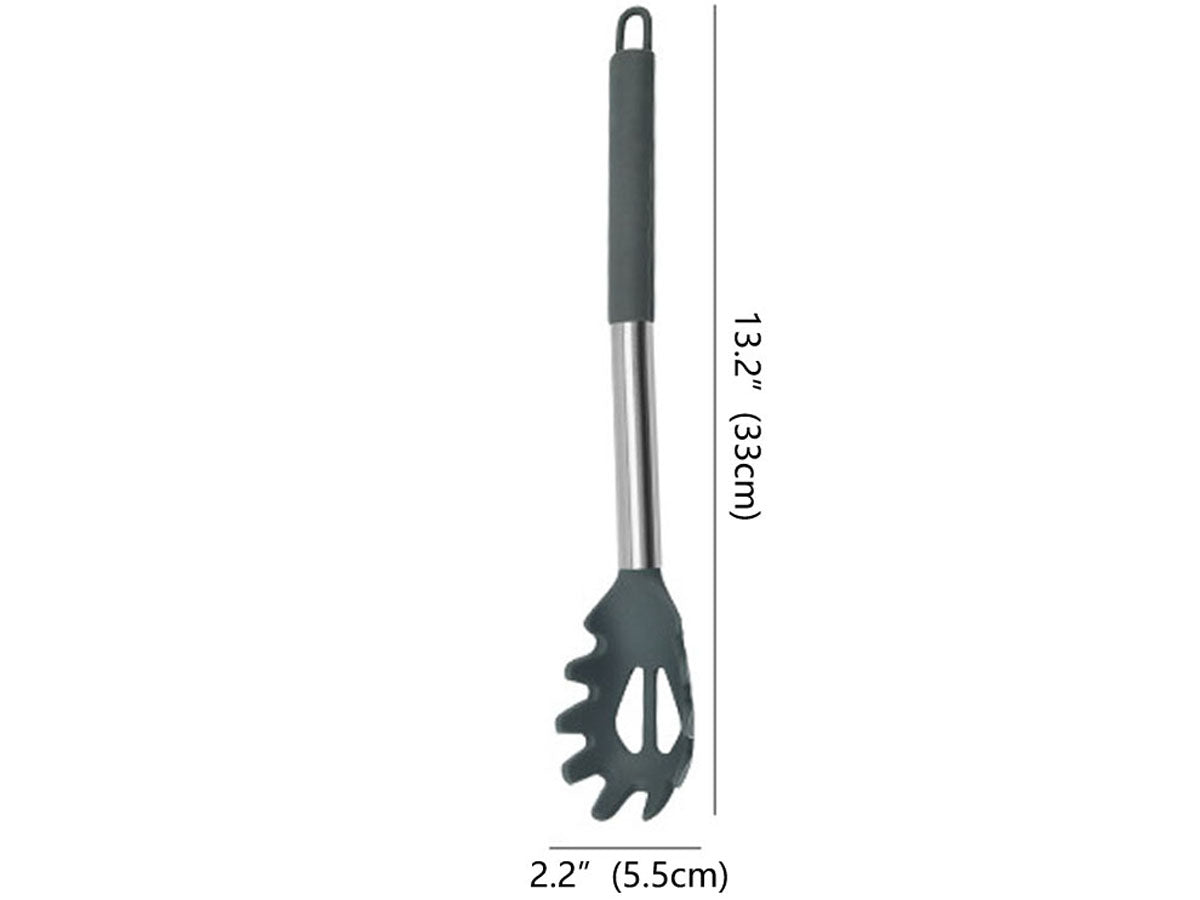 Webake Stainless Steel Handle Heat Resistance Silicone Cooking Utensils