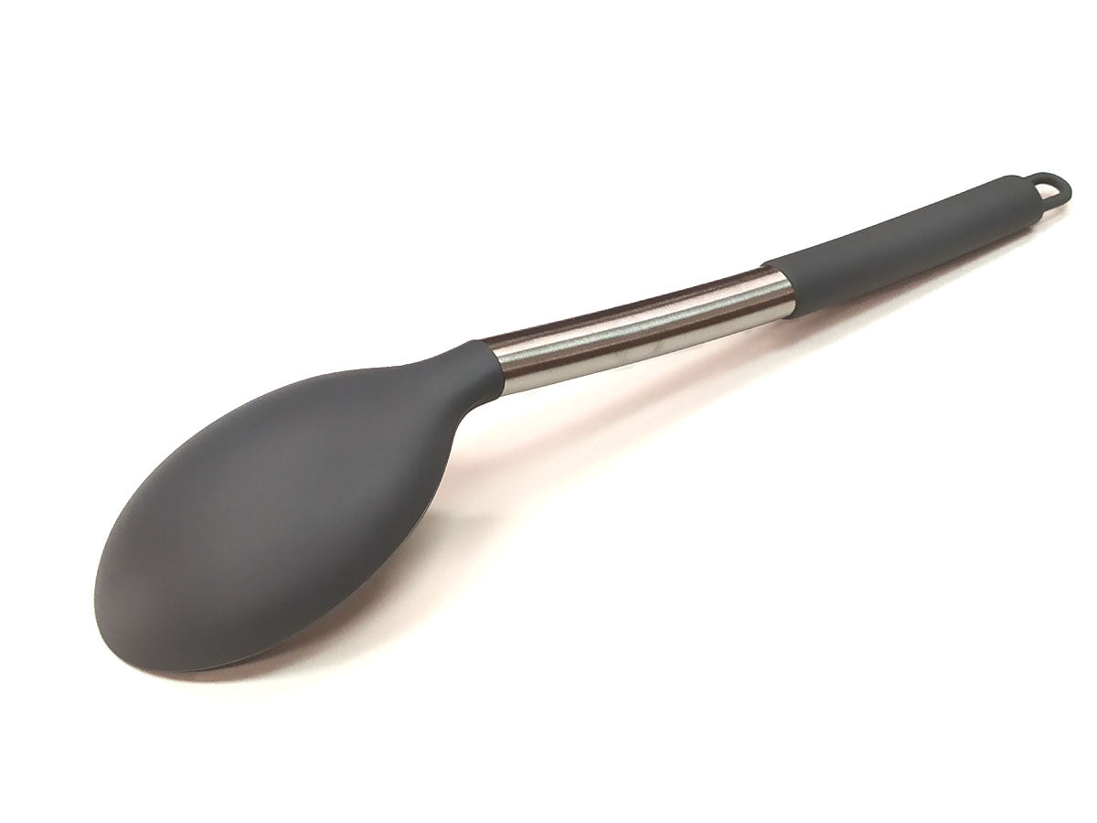 Webake Stainless Steel Handle Silicone Kitchen Spoon Utensil