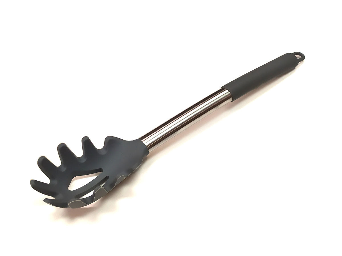Webake Stainless Steel Handle Silicone Non Stick Kitchen Utensil Set With Holder