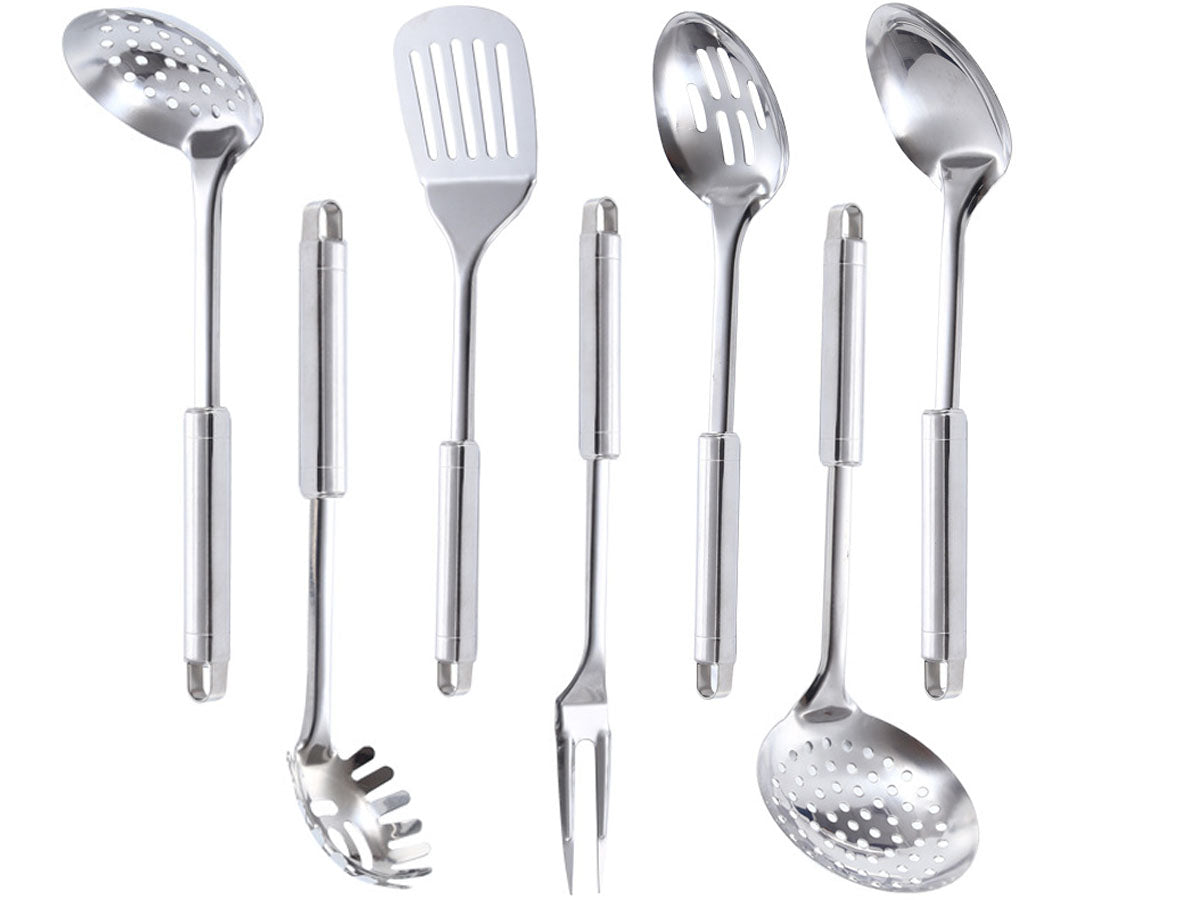 Webake Stainless Steel Polish Non Stick Kitchen Utensils Set