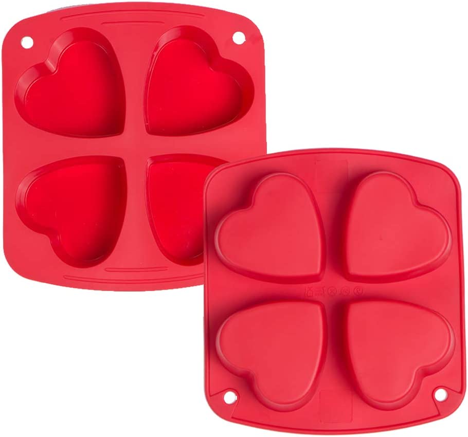 Heart Shaped Silicone Measuring Cups – MotherBaker Supreme