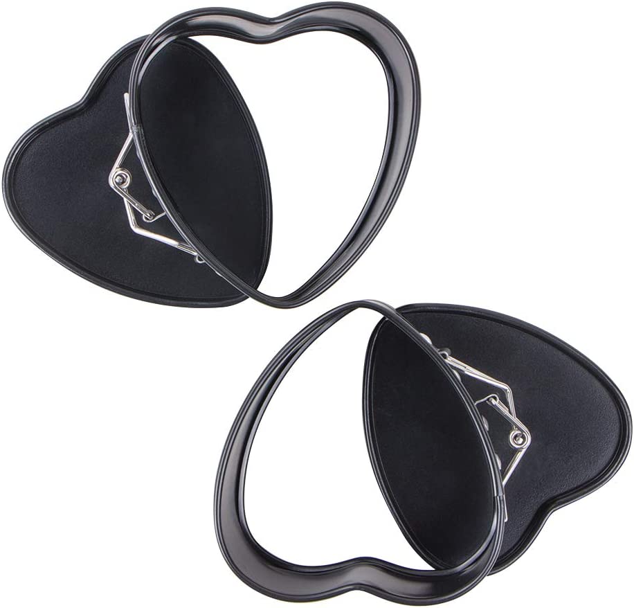 Webake 4 Inch heart shape mini cheesecake instant pot springform pan,Set of 2