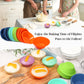 Webake 24 Pcs Platinum Silicone Puto Molder Filipino Medium-Size, 2.75" Reusable Puto Baking Cup for Steamer, BPA-Free & Non-Stick, Plastic Replacement Baking Cup, Great for Bite-Size Muffin, Tart