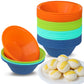 Webake 24 Pcs Platinum Silicone Puto Molder Filipino Medium-Size, 2.75" Reusable Puto Baking Cup for Steamer, BPA-Free & Non-Stick, Plastic Replacement Baking Cup, Great for Bite-Size Muffin, Tart