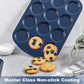 Non-Stick Muffin Top Pan for Baking Egg Bites, Whoopie Pies, Cookies, Yorkshire Pudding, Heavy Gauge Carbon Steel Set of 2