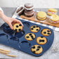 Non-Stick Muffin Top Pan for Baking Egg Bites, Whoopie Pies, Cookies, Yorkshire Pudding, Heavy Gauge Carbon Steel Set of 2