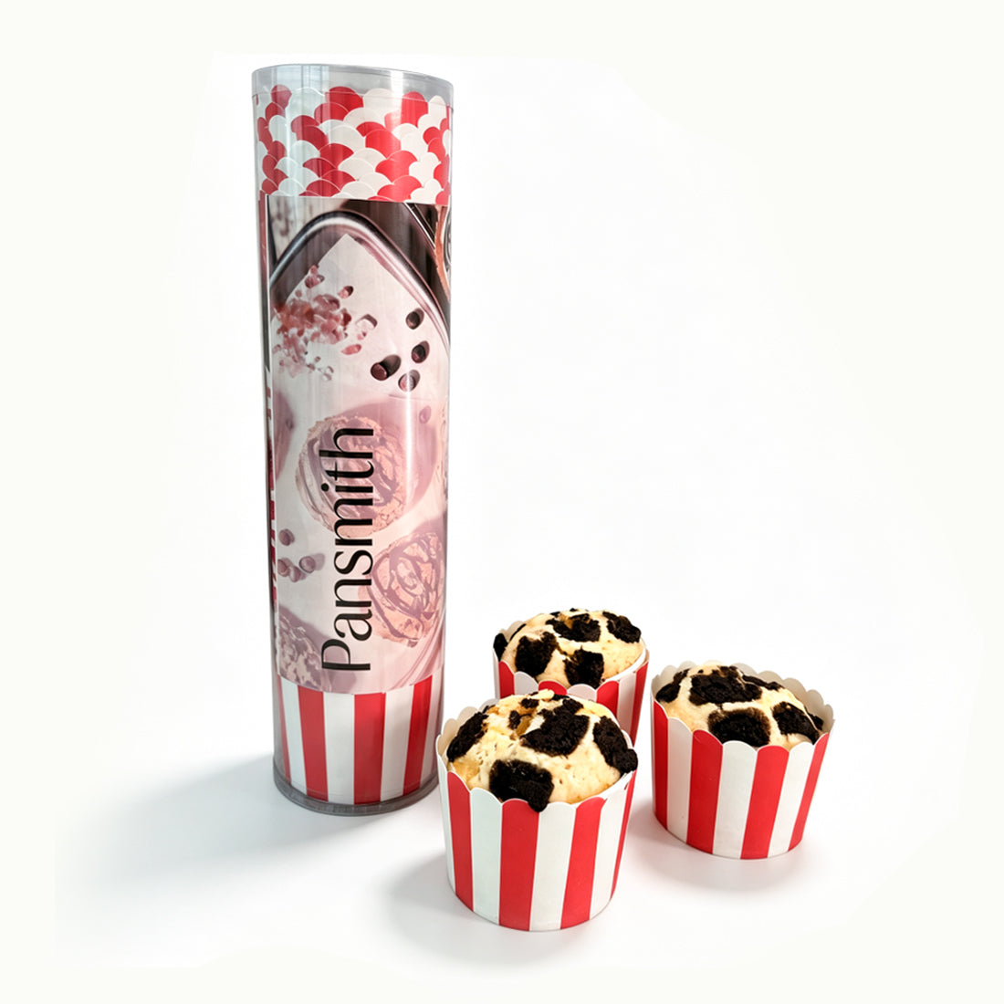 50pcs Full Size 6oz Paper Baking Cups Red Cupcake Liners Paper Snack Cups for Popcorn Cupcake Muffin Case Cupcake Bath Bomb, for Movie Party Decorations Set of 50 (Red Stripe)
