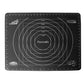 19.6 X 15.7 Inch Silicone Pastry Mat Baking Mat Rolling Dough with Measurements - Black