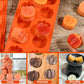 Webake Silicone Pumpkin Chocolate Mold 12 Cavity Halloween Candy Mold (3 PCS)