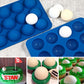 Webake Golf Ball Cake Pop Molds Silicone Golf Ball Chocolate Mold 12-Cavity (Pack of 2)